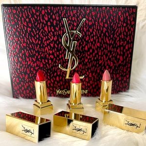 NIB🔥 Yves Saint Laurent - Mini Lipstick Trio Set